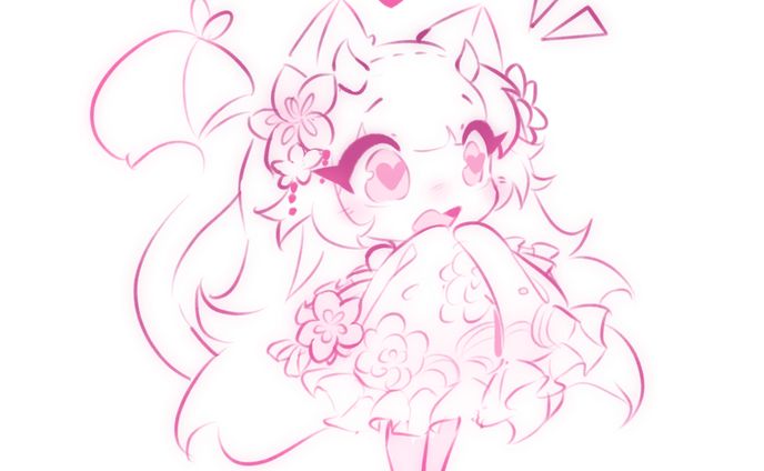 ChibiNyarumiSpicaSketch 2