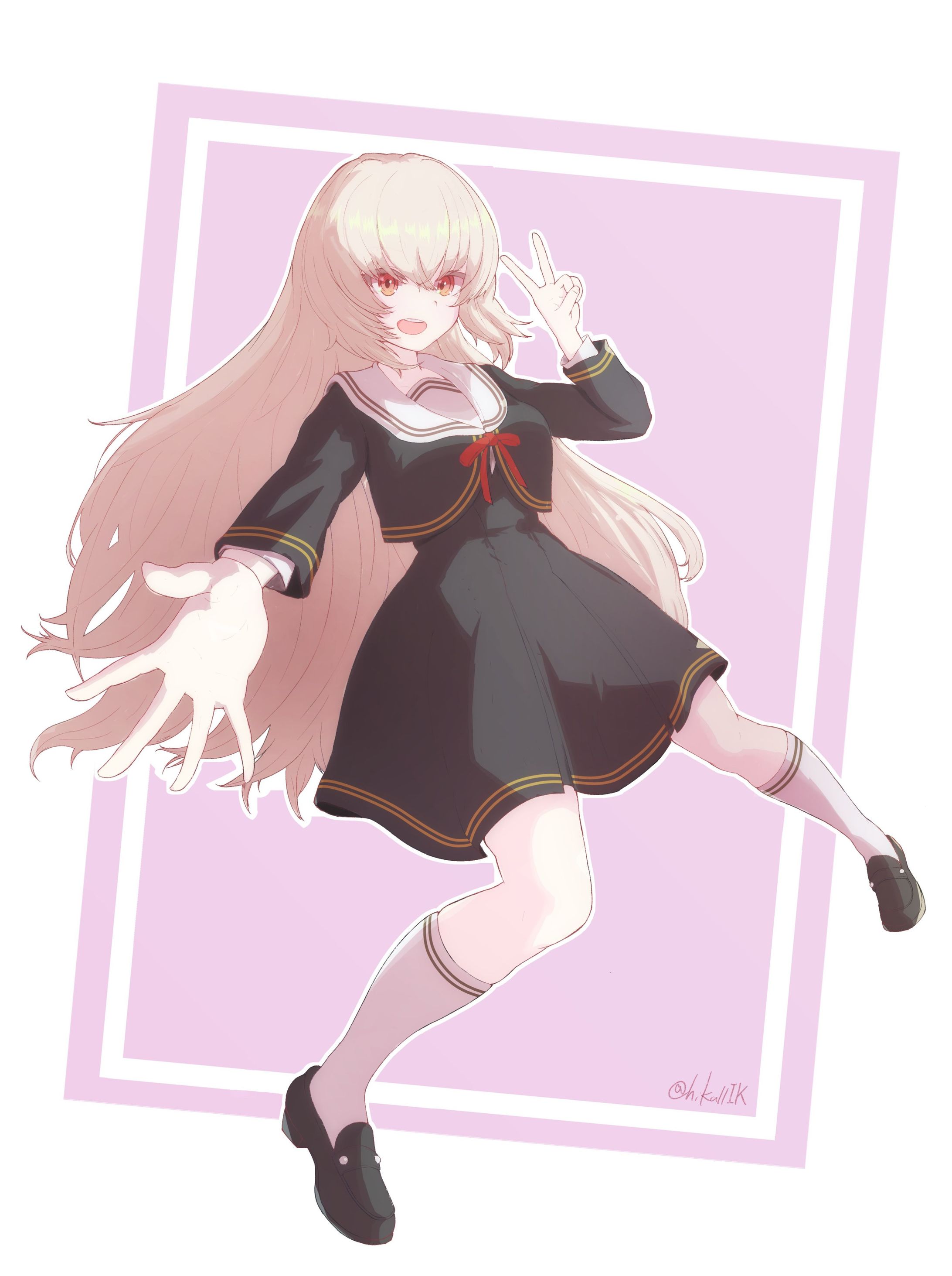 【趣味絵】少女-1