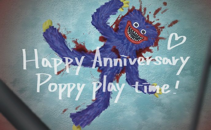poppy playtime 1st anniversary