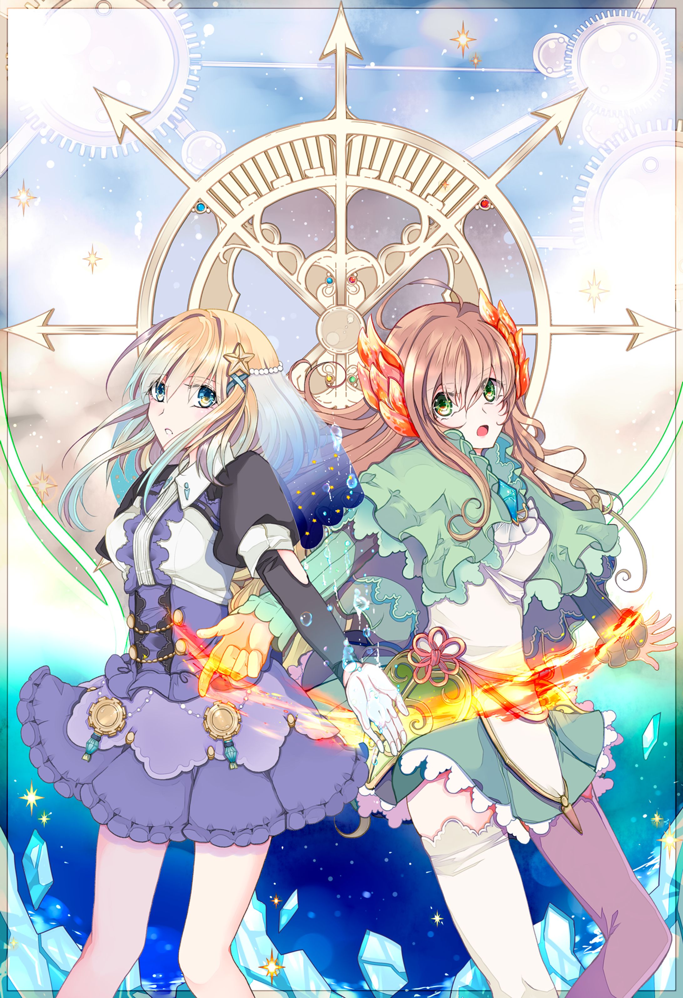 無垢なる星の皇女プラネタリカと豊かな色彩と詩の皇女アスタリカ02-1