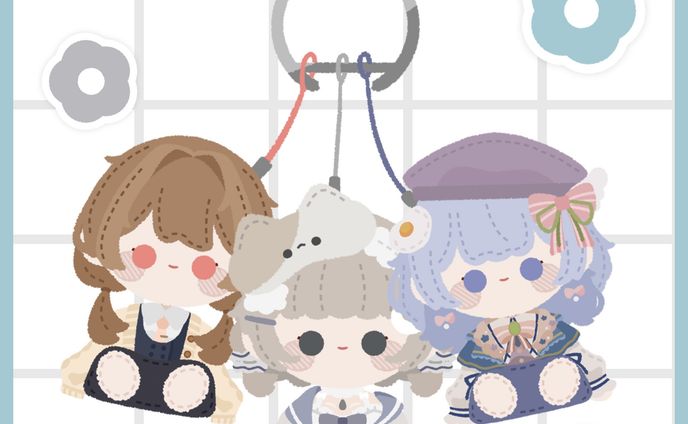 ぬいぐるみ風イラスト