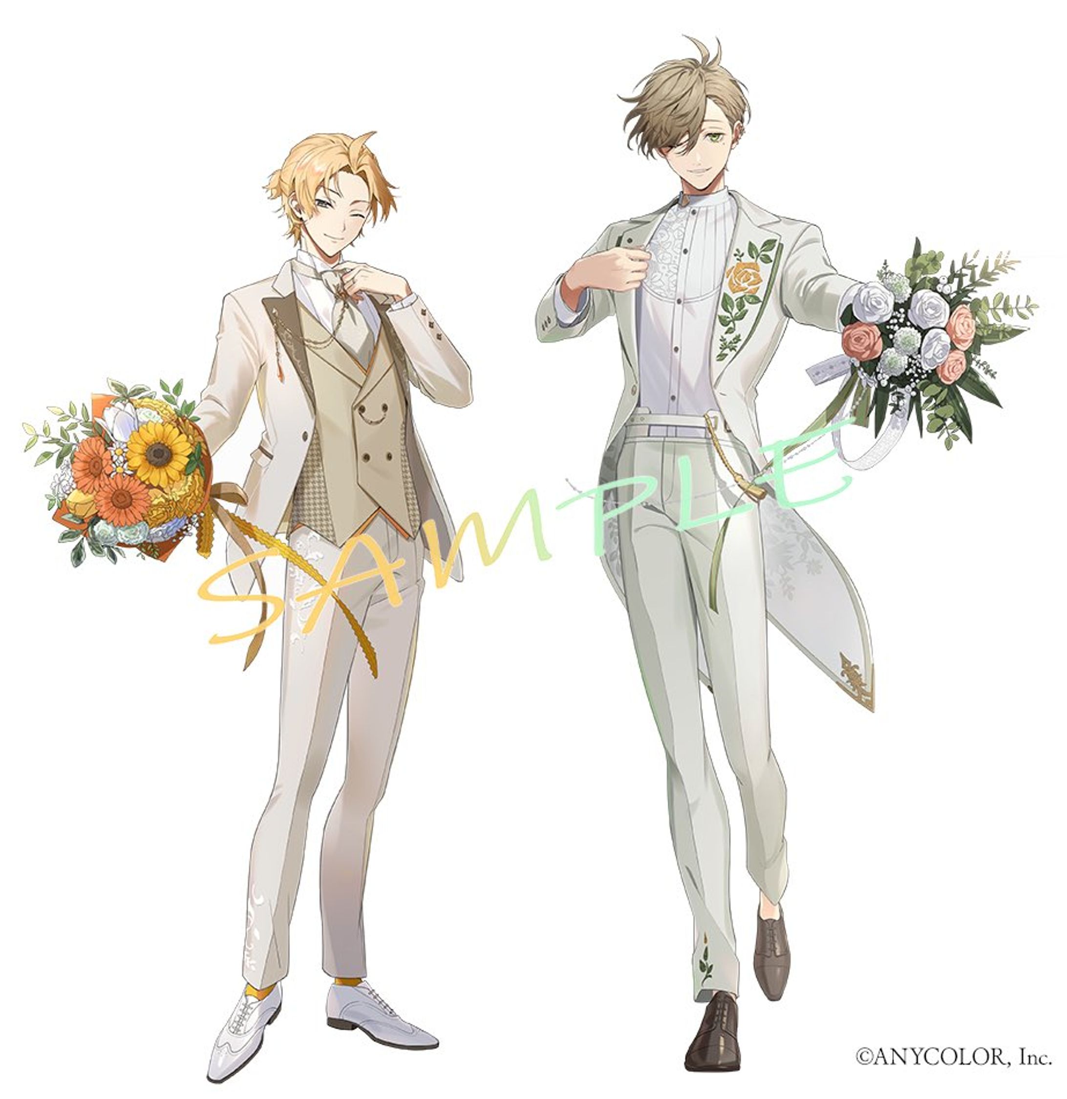 にじさんじジューンブライド2023グッズイラスト-1