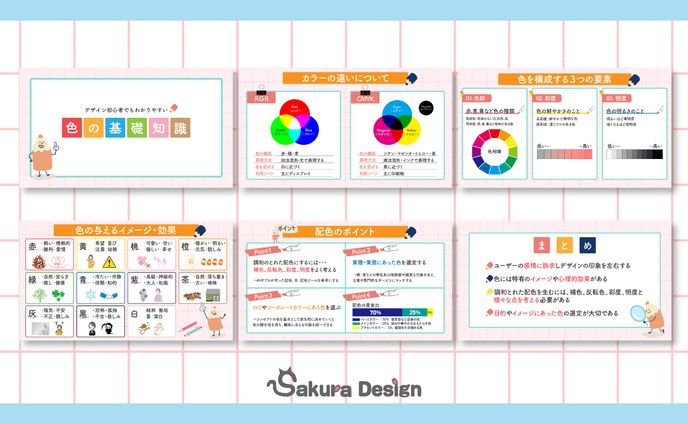 【スライド】色についての基礎知識資料