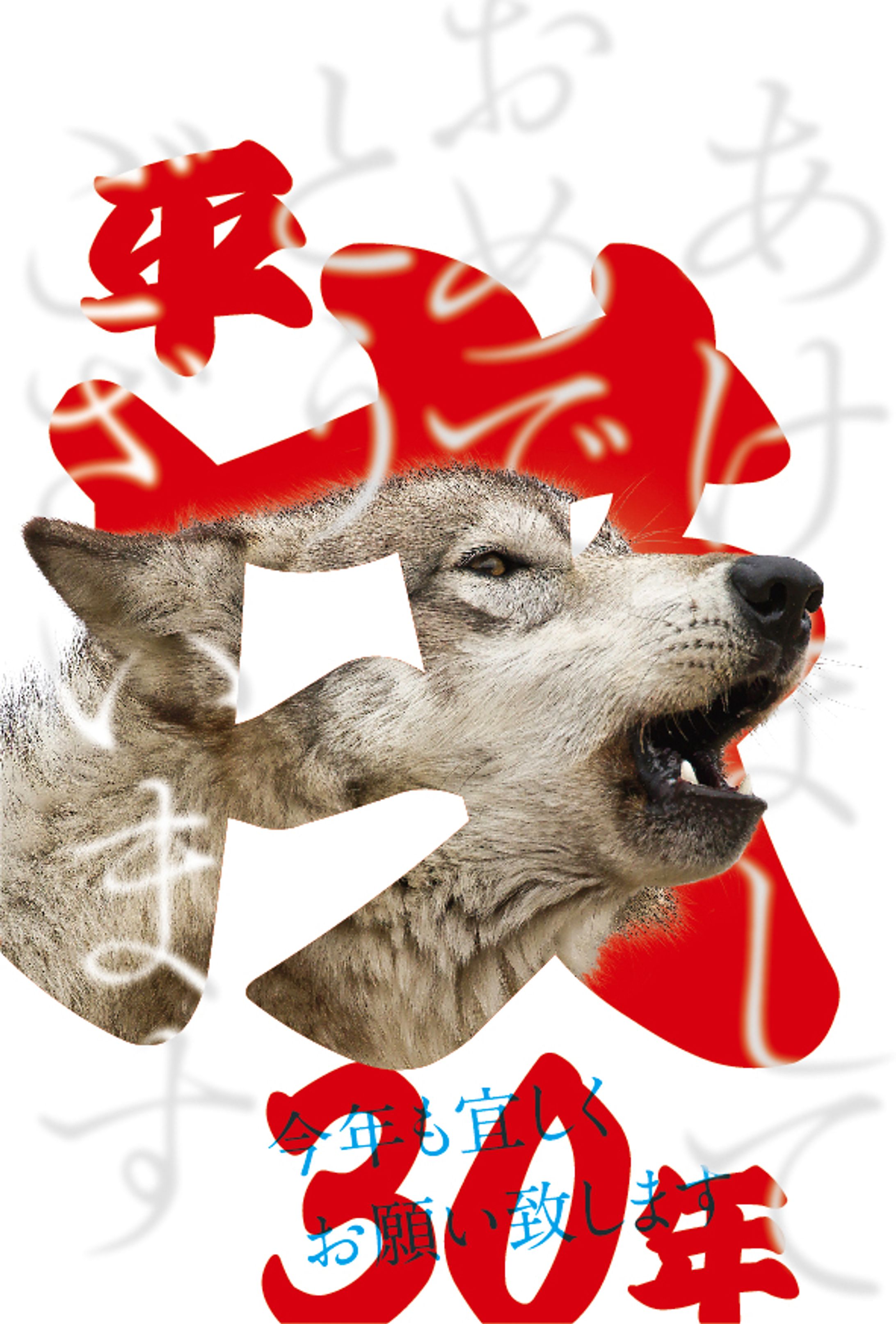 年賀状 2018年-1
