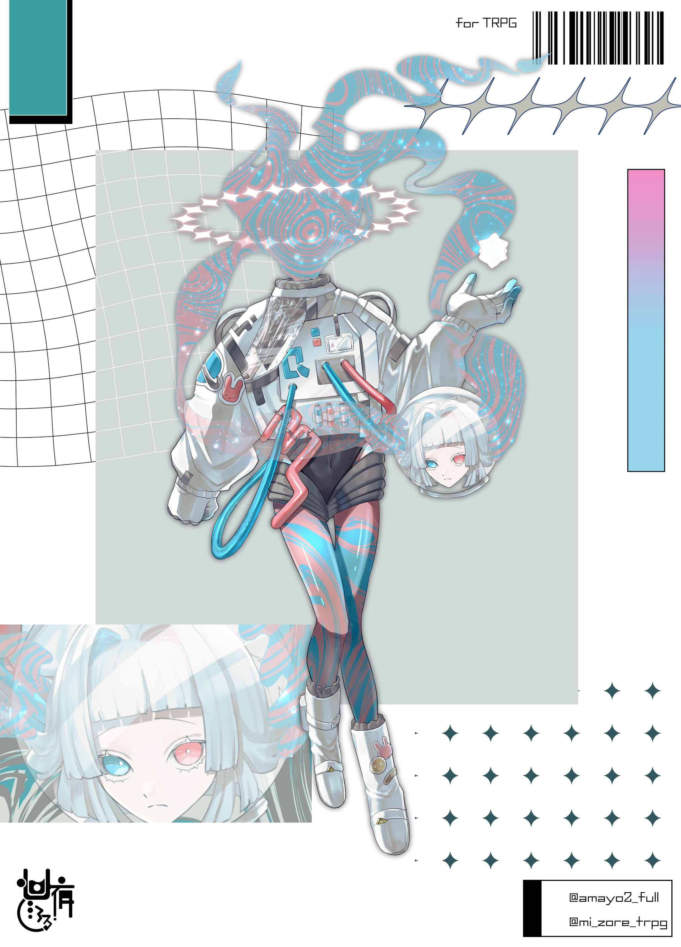 TRPG立ち絵&ディスプレイ②-1