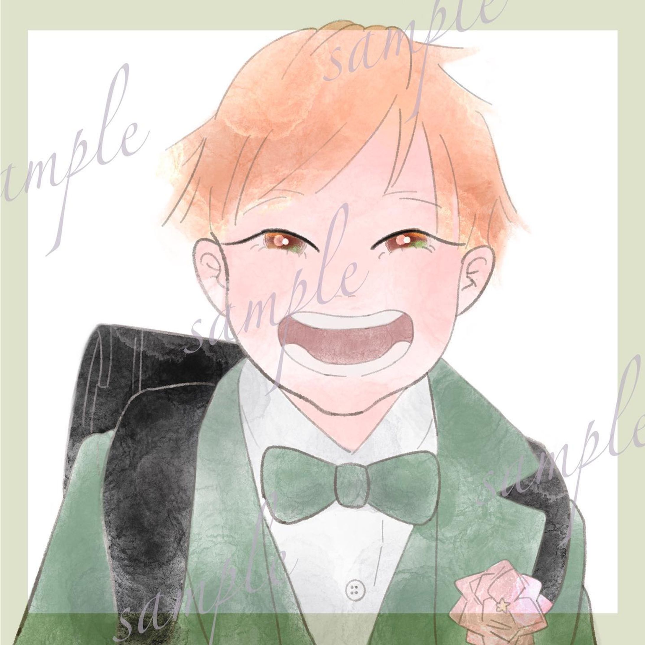 ご依頼 似顔絵-1