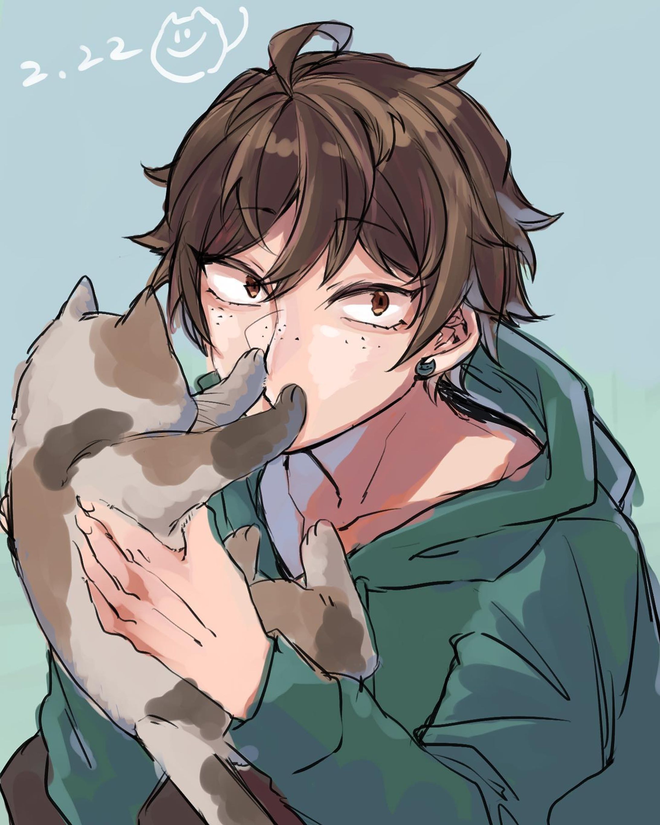 ねこ

#イラスト　#ねこ  #illustration-1