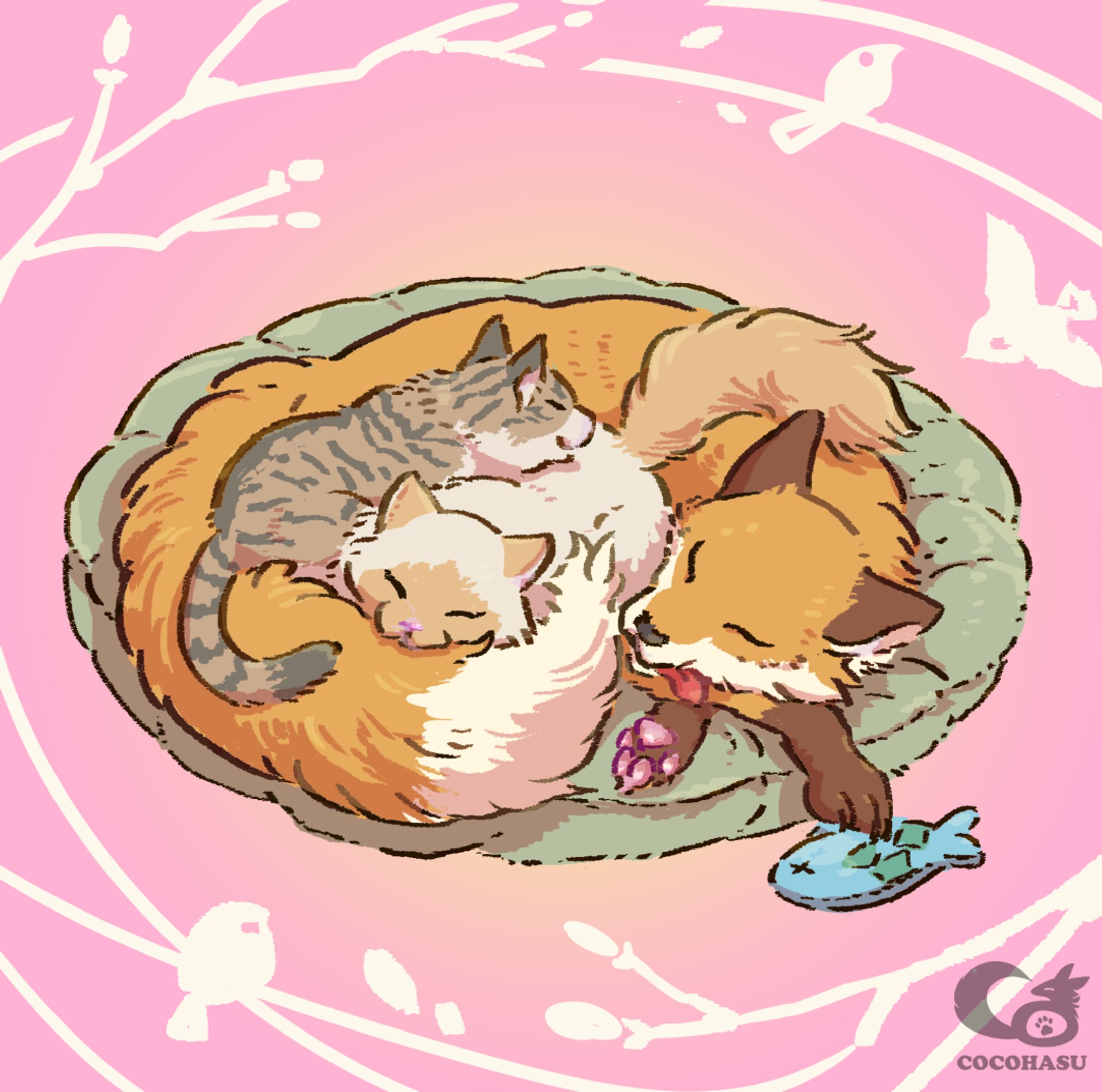 ねこきつねこ様 ねこきつねこイラスト集