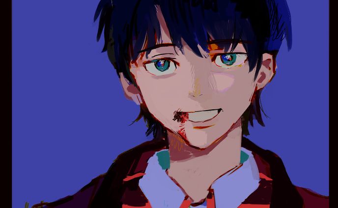 イラスト彩色sample