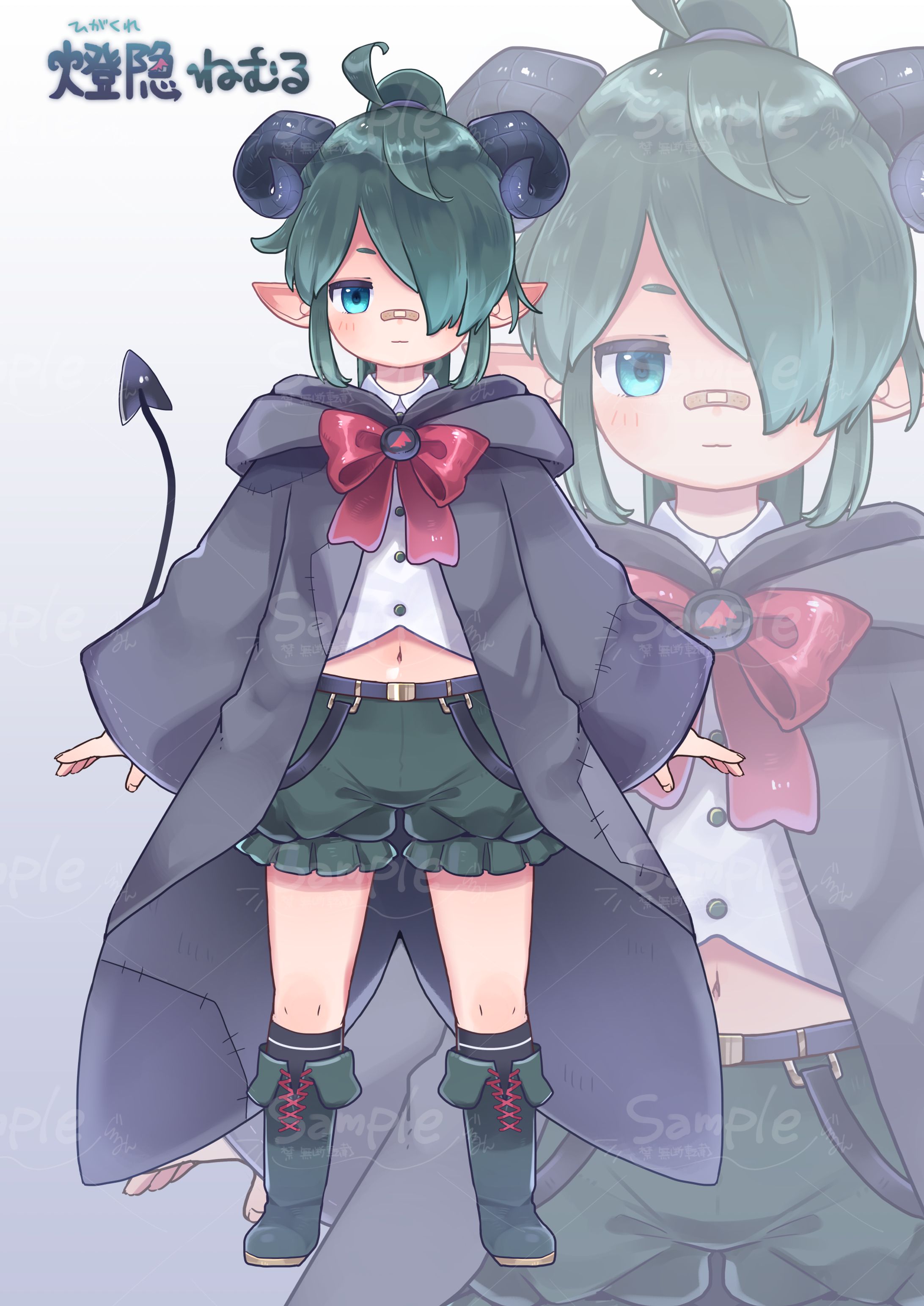 Vtuber「燈隠　ねむる」様　イラスト担当-1