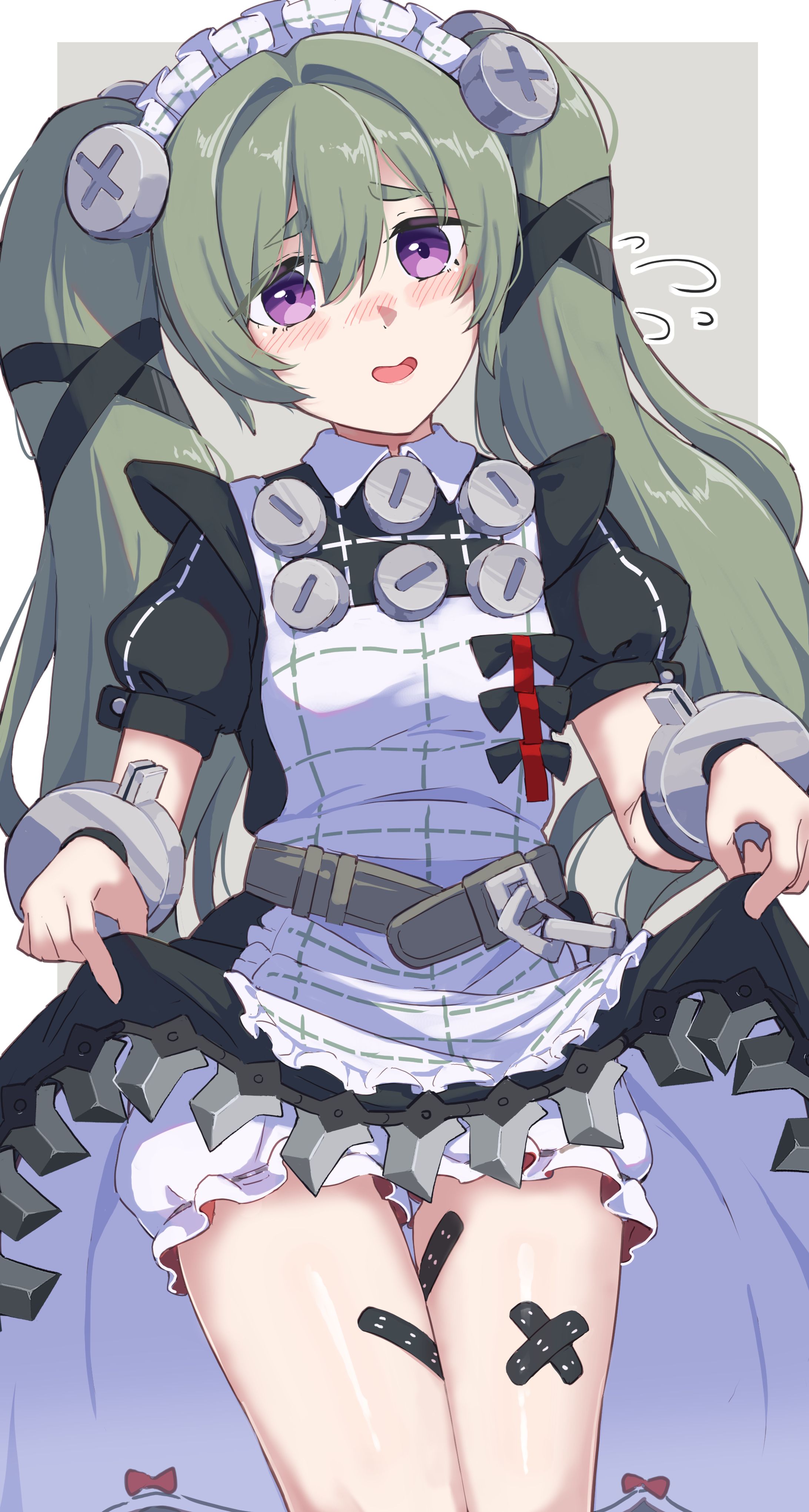 いい太ももとツインテの日-1