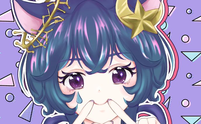 Vtuberファンアート