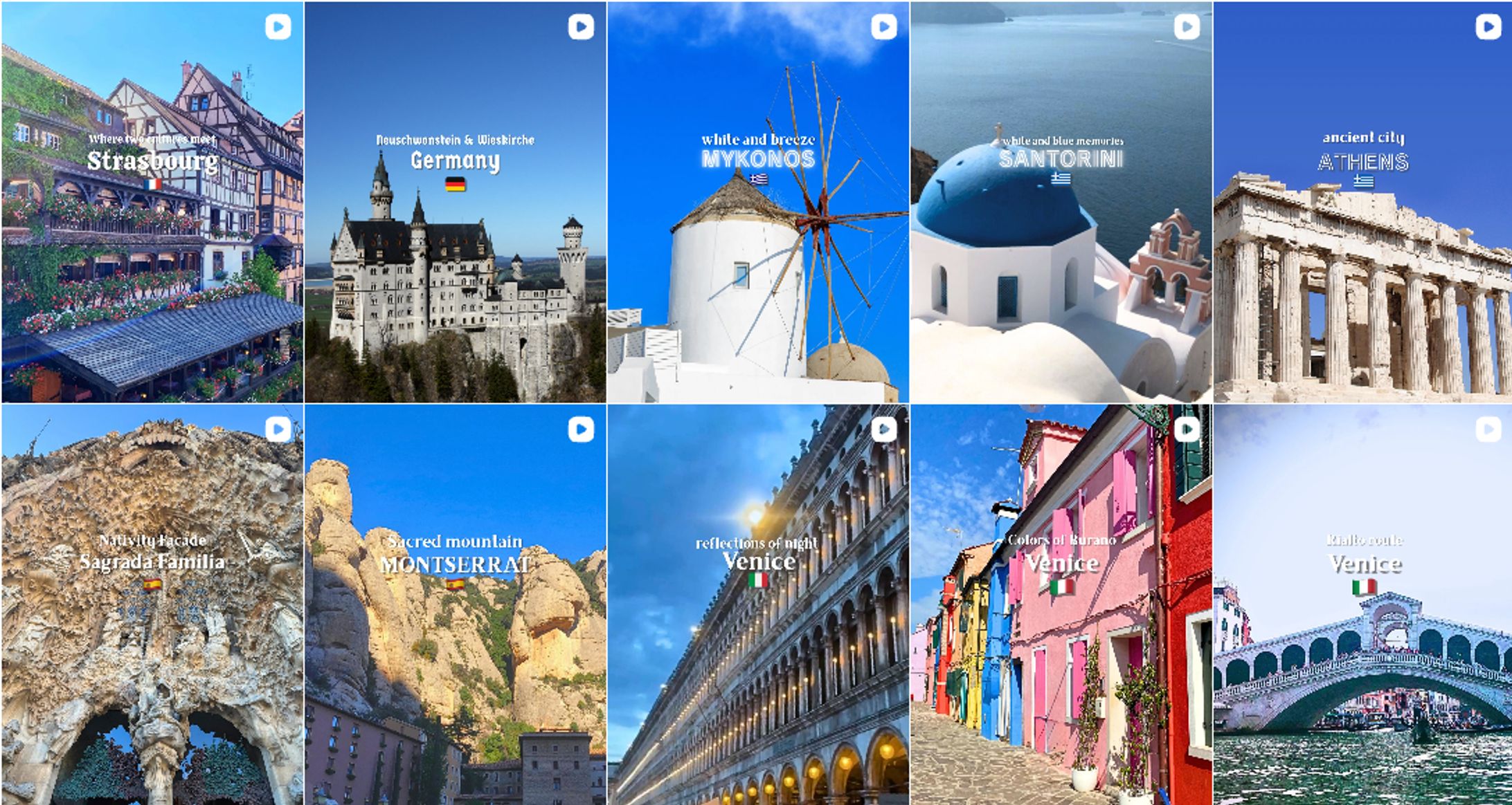 Instagram ｜ヨーロッパ旅行リールアカウント-1