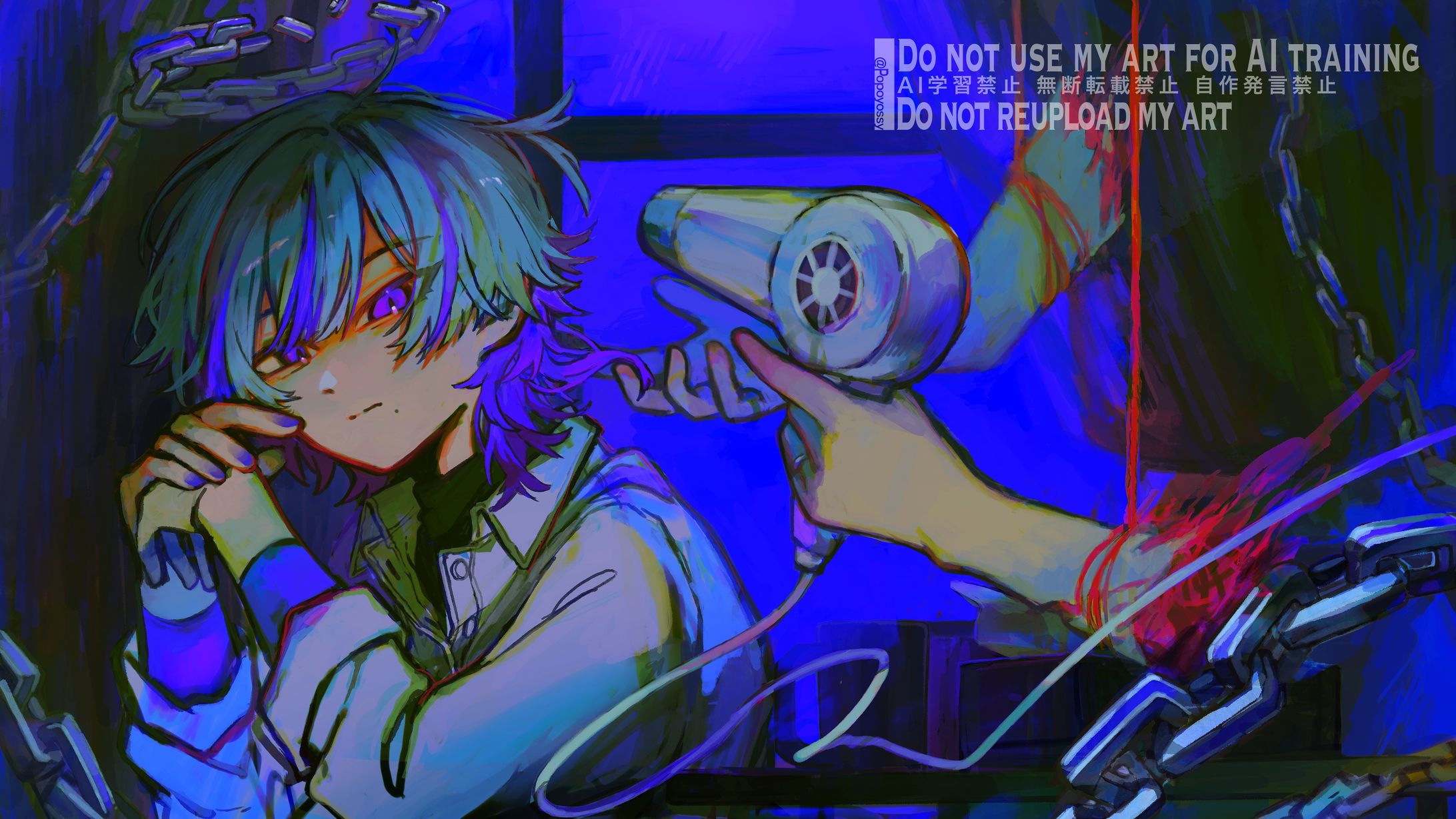 【依頼】歌ってみた動画のMV用イラスト-1