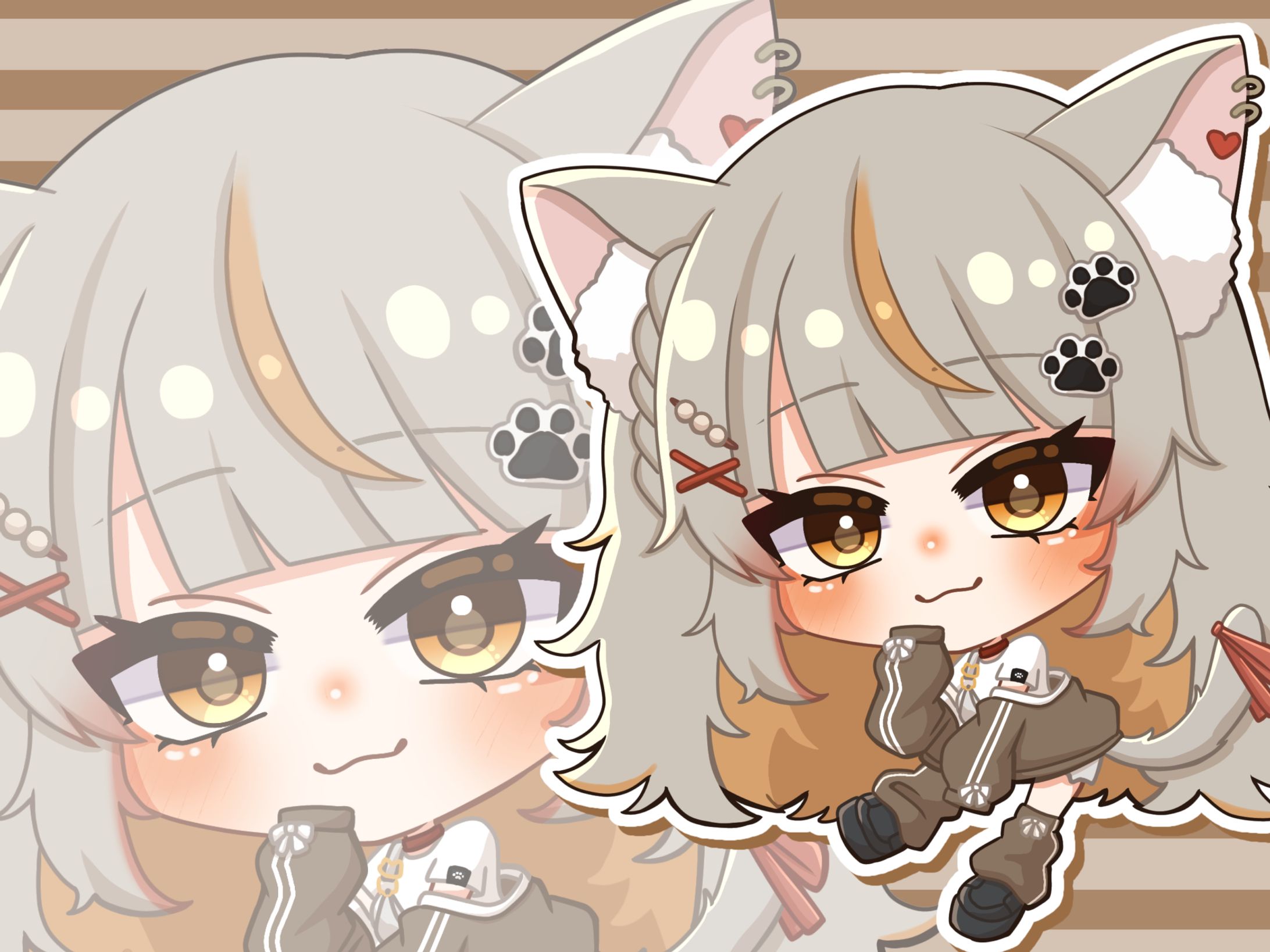 SD立ち絵-猫乃子えのき-1