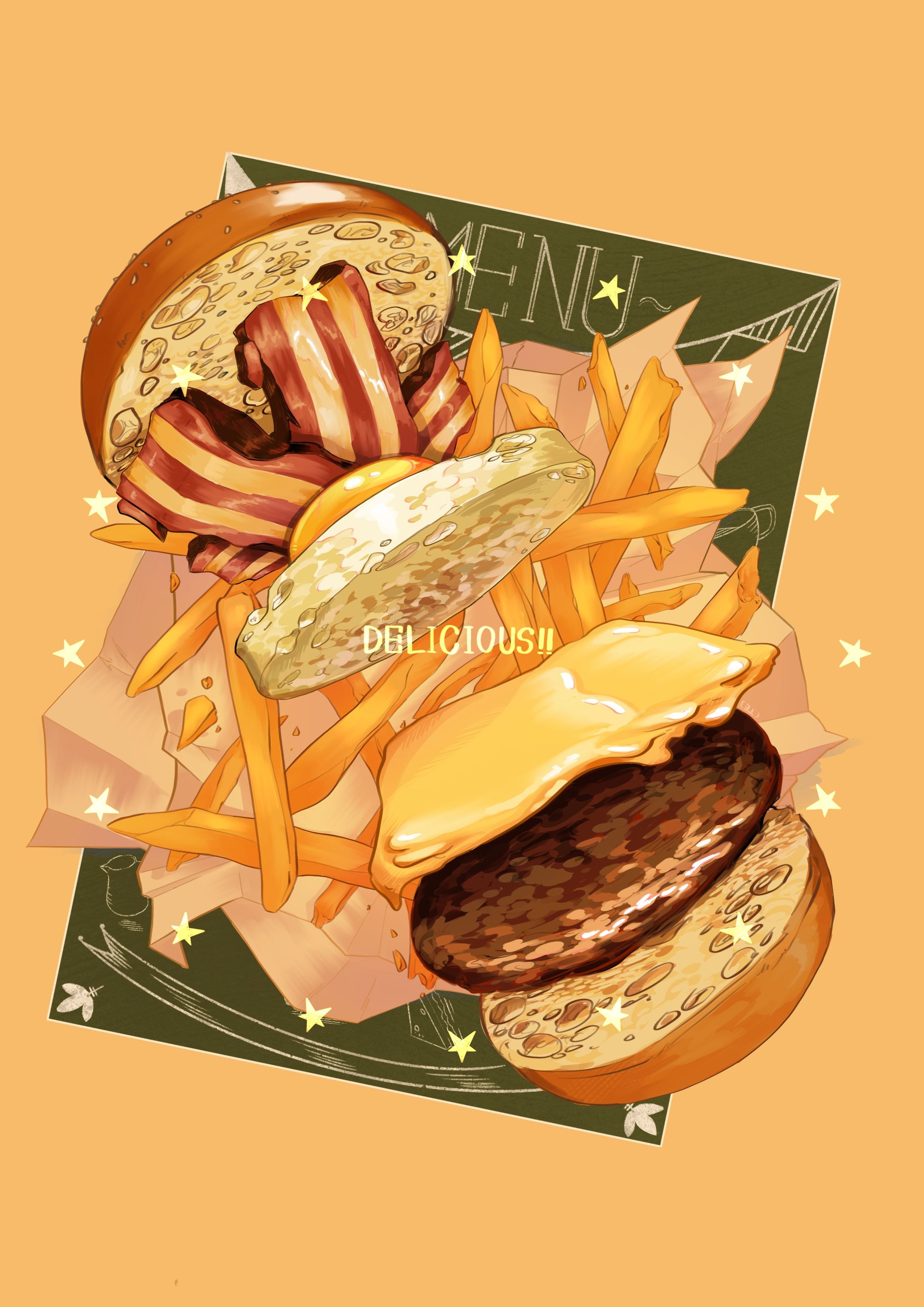 ハンバーガー-1