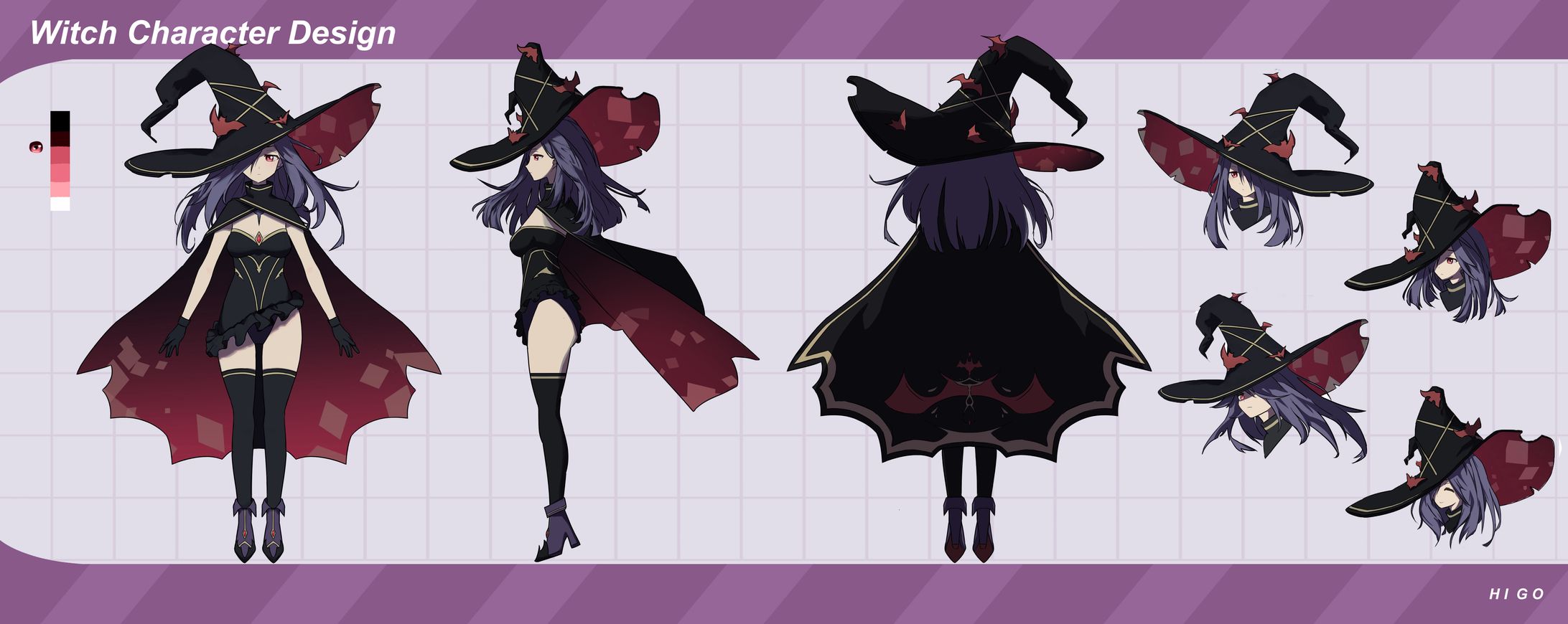 Witch Character Design -1