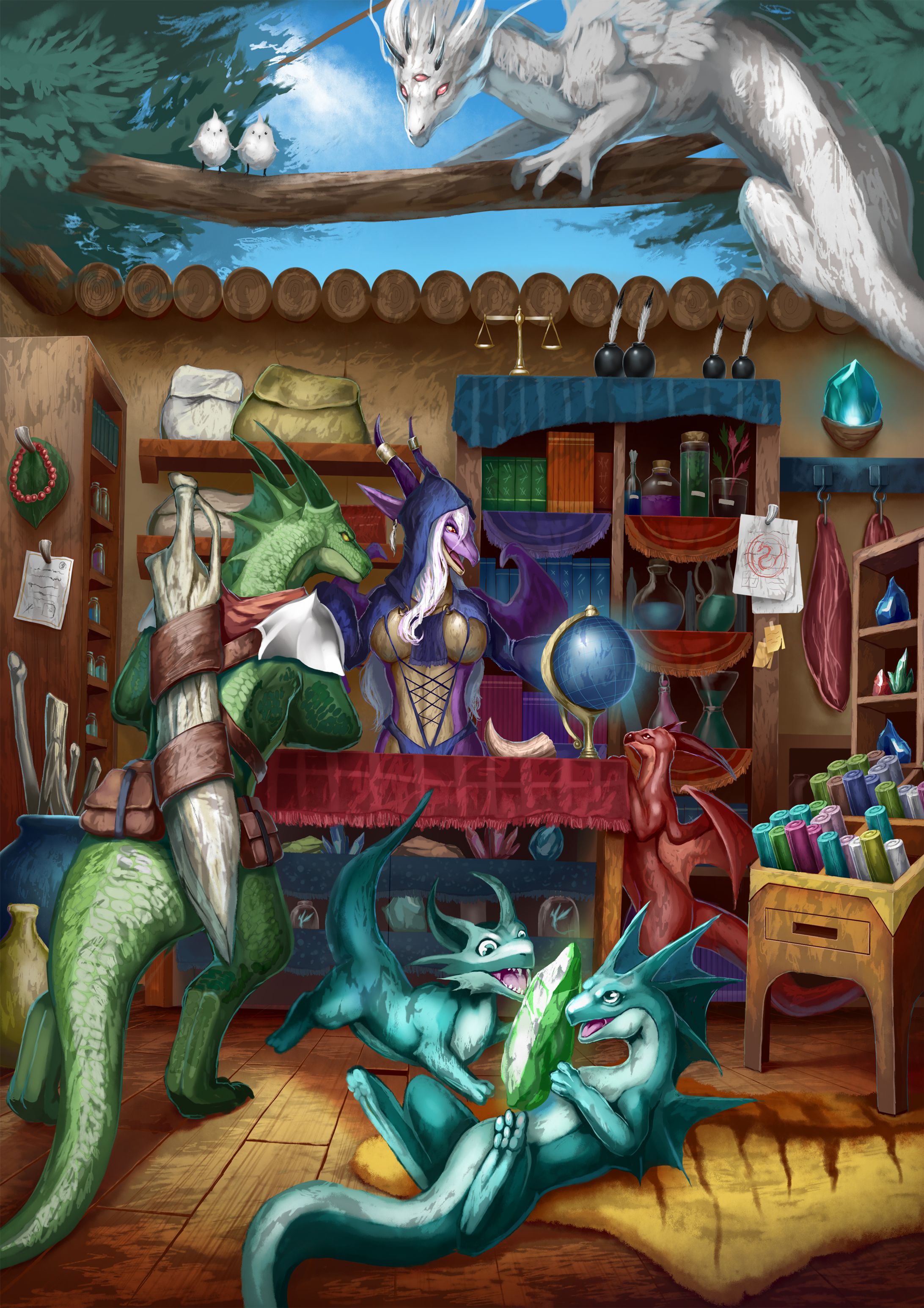 ドラゴンの雑貨屋さん-1