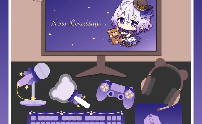 配信画面、デバイスガジェット