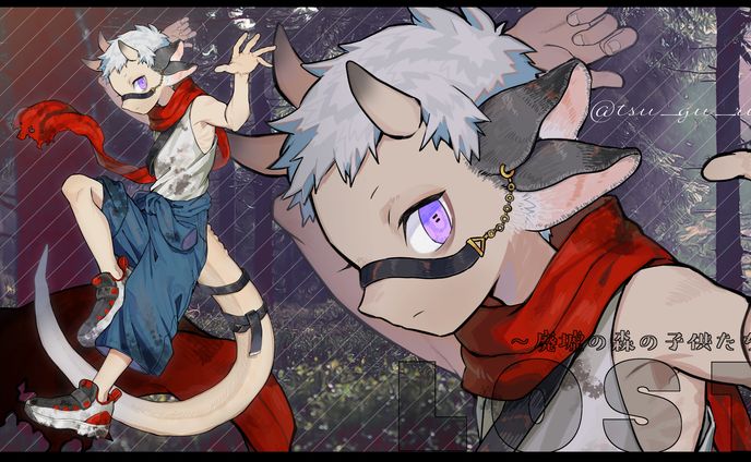 【個人】全身立ち絵＋ディスプレイ