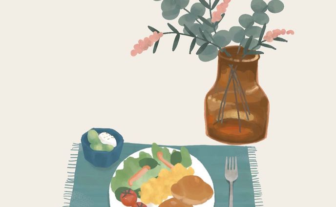 breakfast🥗

#illustration #イラスト #breakfast #salad #花のある暮らし #朝ごはんプレート #イラストカット #挿絵イラスト #挿絵 #bread #イラストグラム #おえかき #おえかきぐらむ #그림스타그램　 #일러스트　#插图