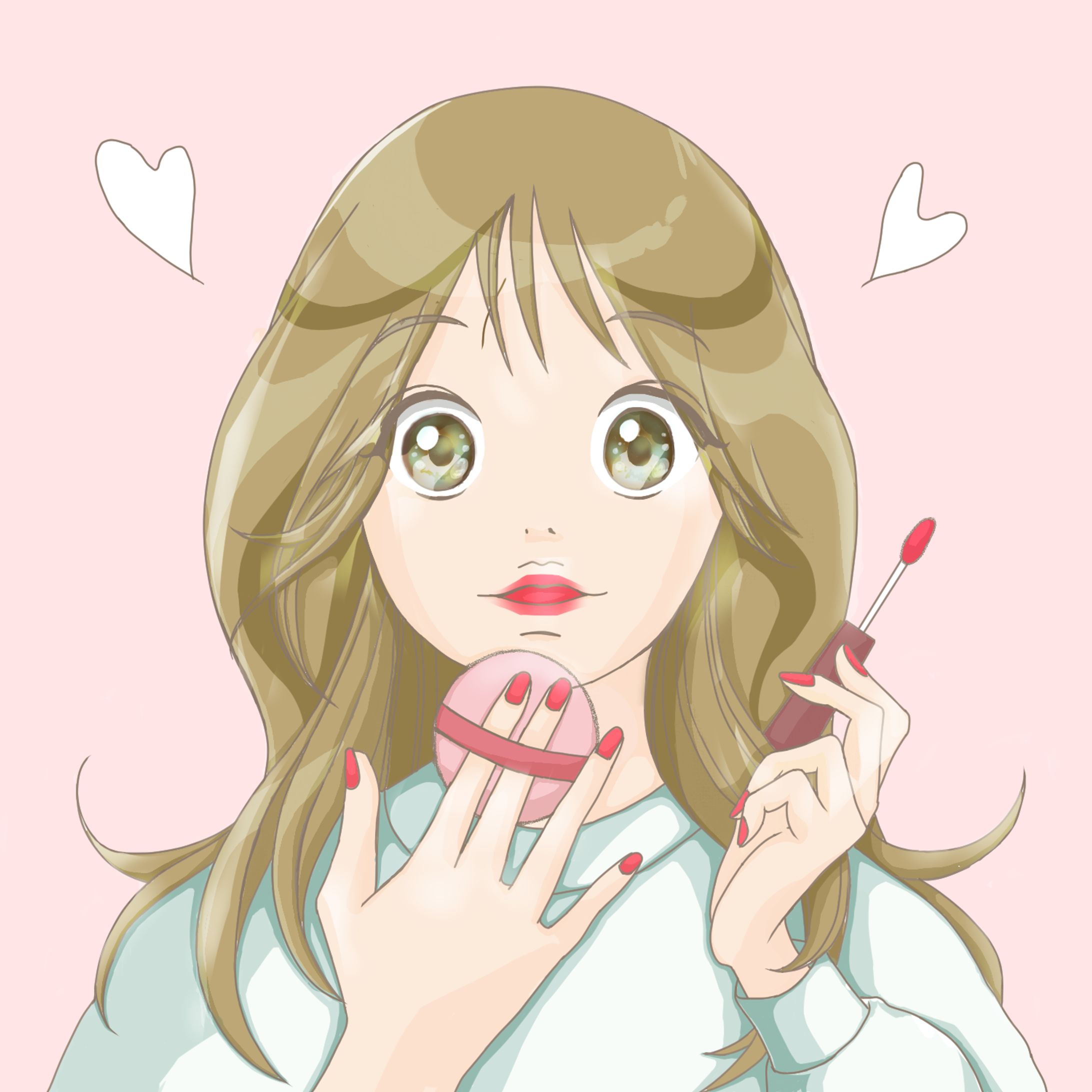 女の子挿絵風-1
