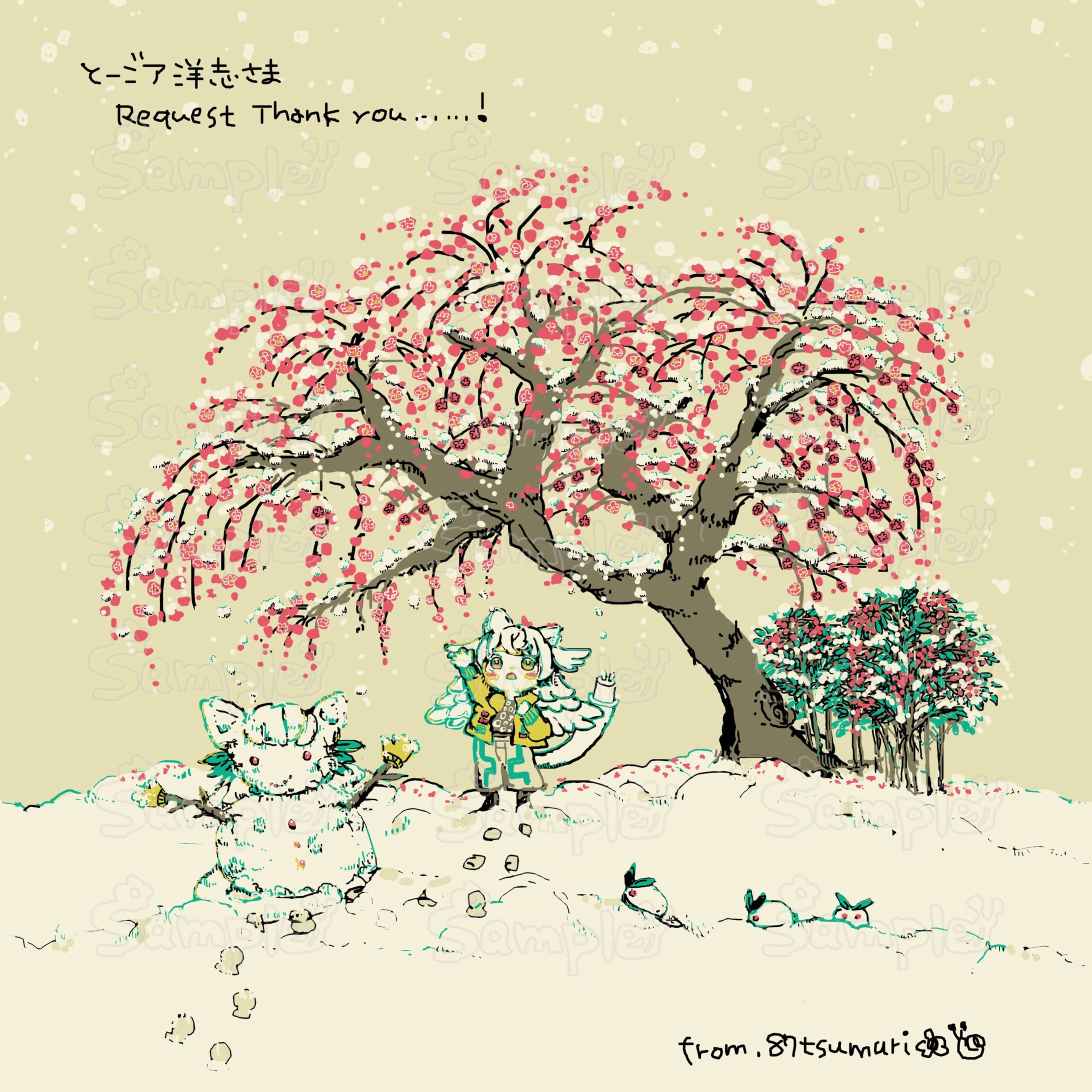 BOOTHリクエストイラスト┊︎5-1