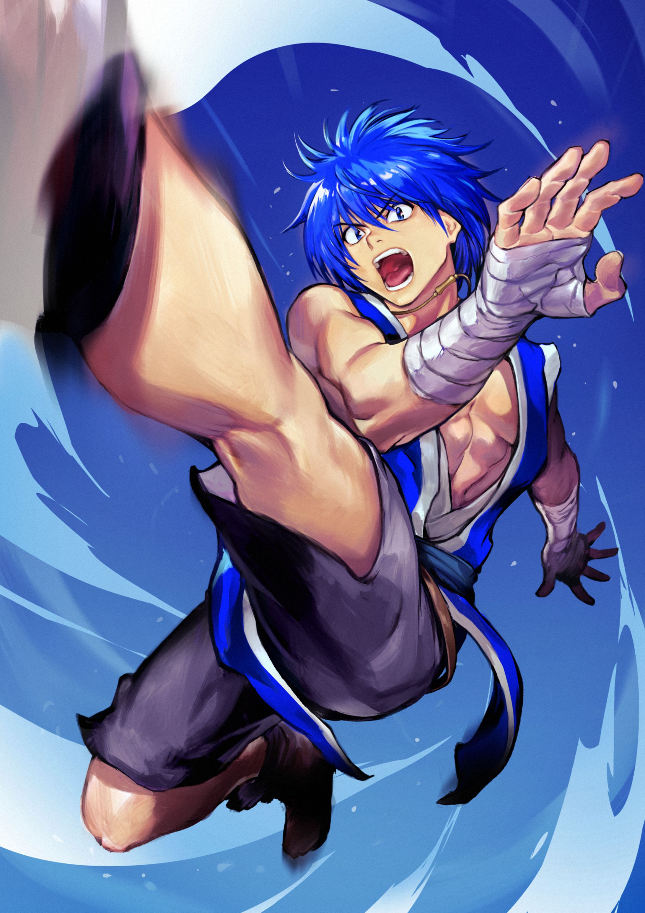 【fanart】ギア_アクションポーズ-1