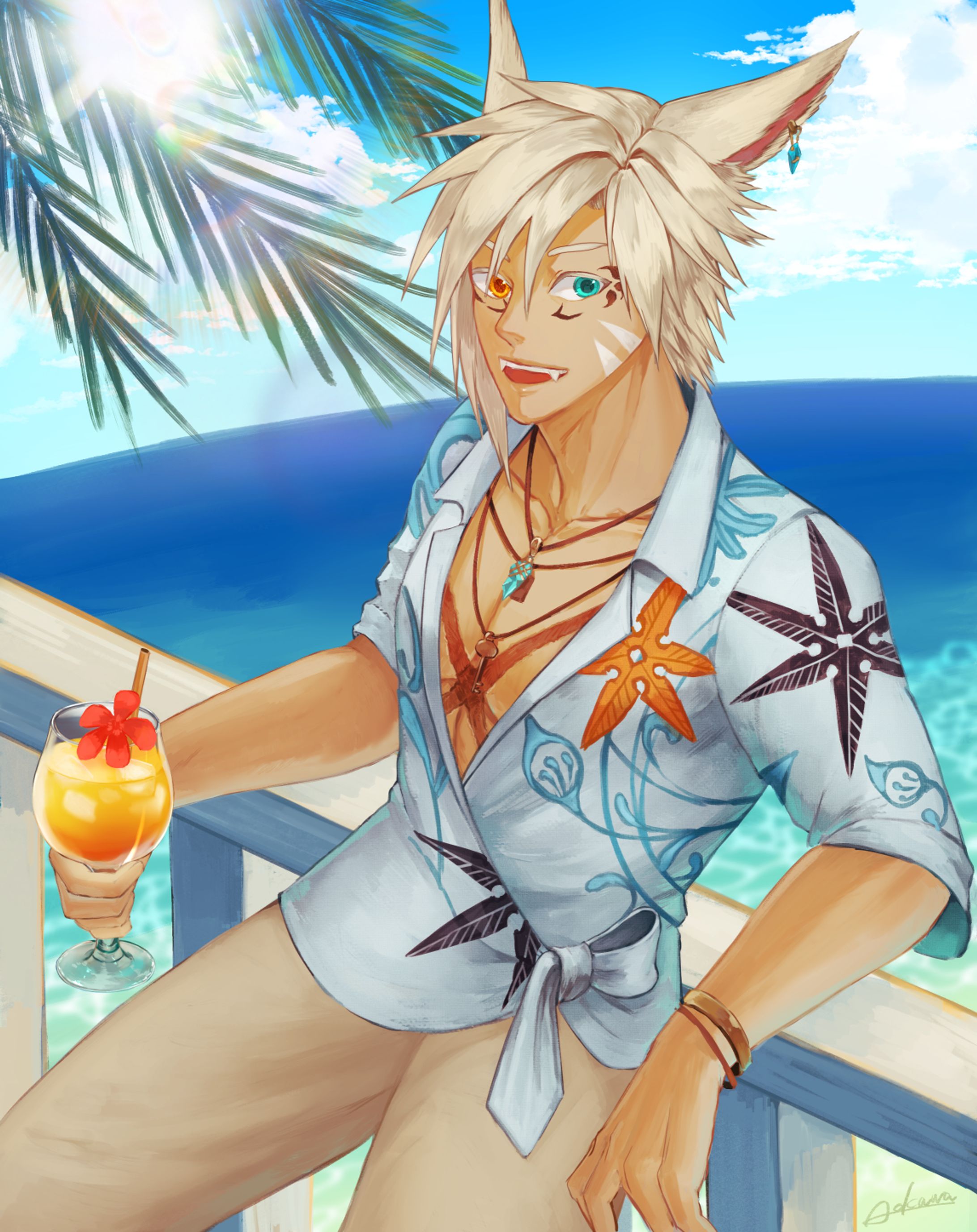 二次創作(FF14)-1