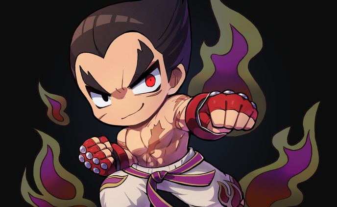 鉄拳7　キャラクターパネル　三島一八