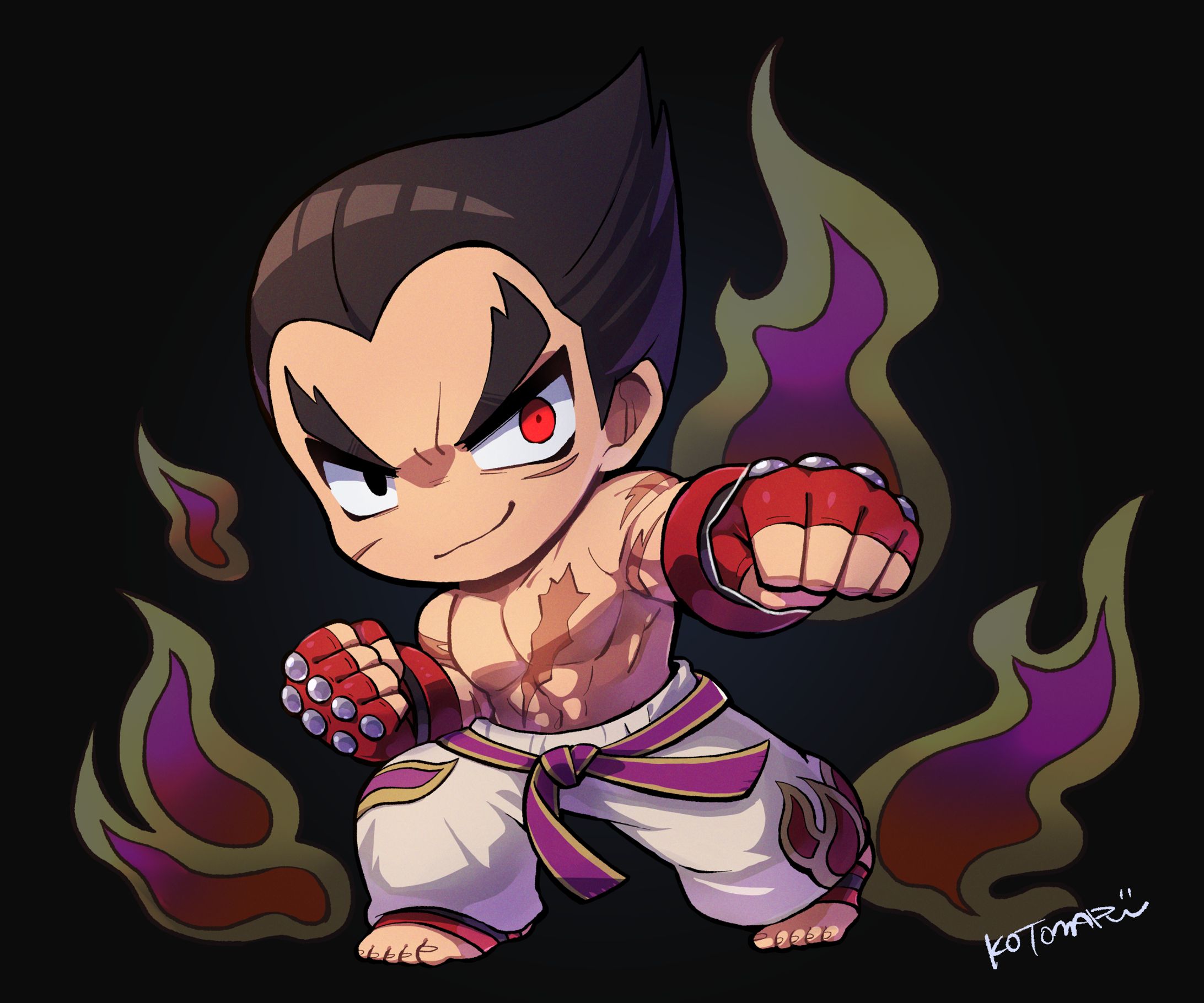 鉄拳7　キャラクターパネル　三島一八-1