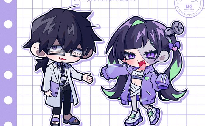 【SD】一次創作｜紫