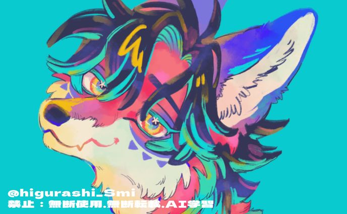 代理くん/創作イラスト