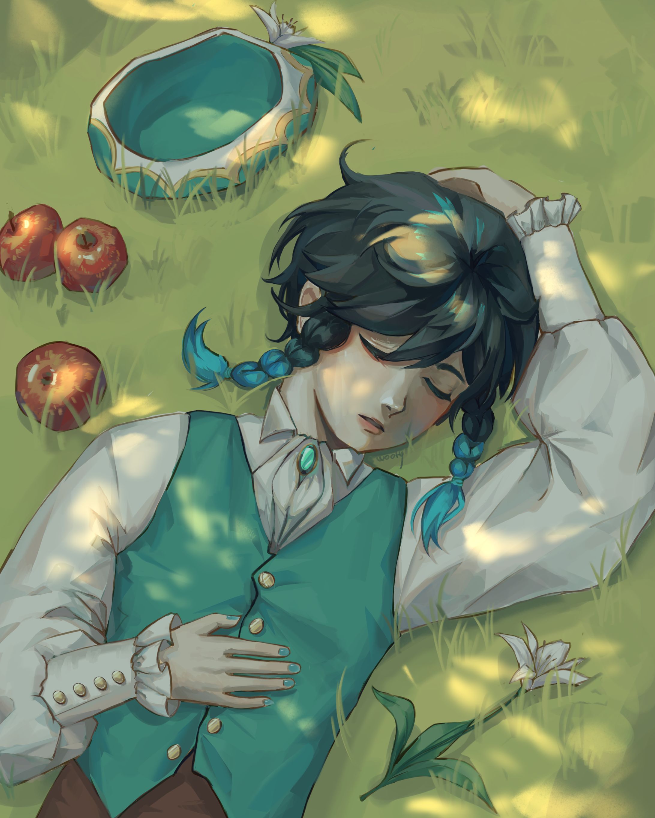 Venti under a tree-1