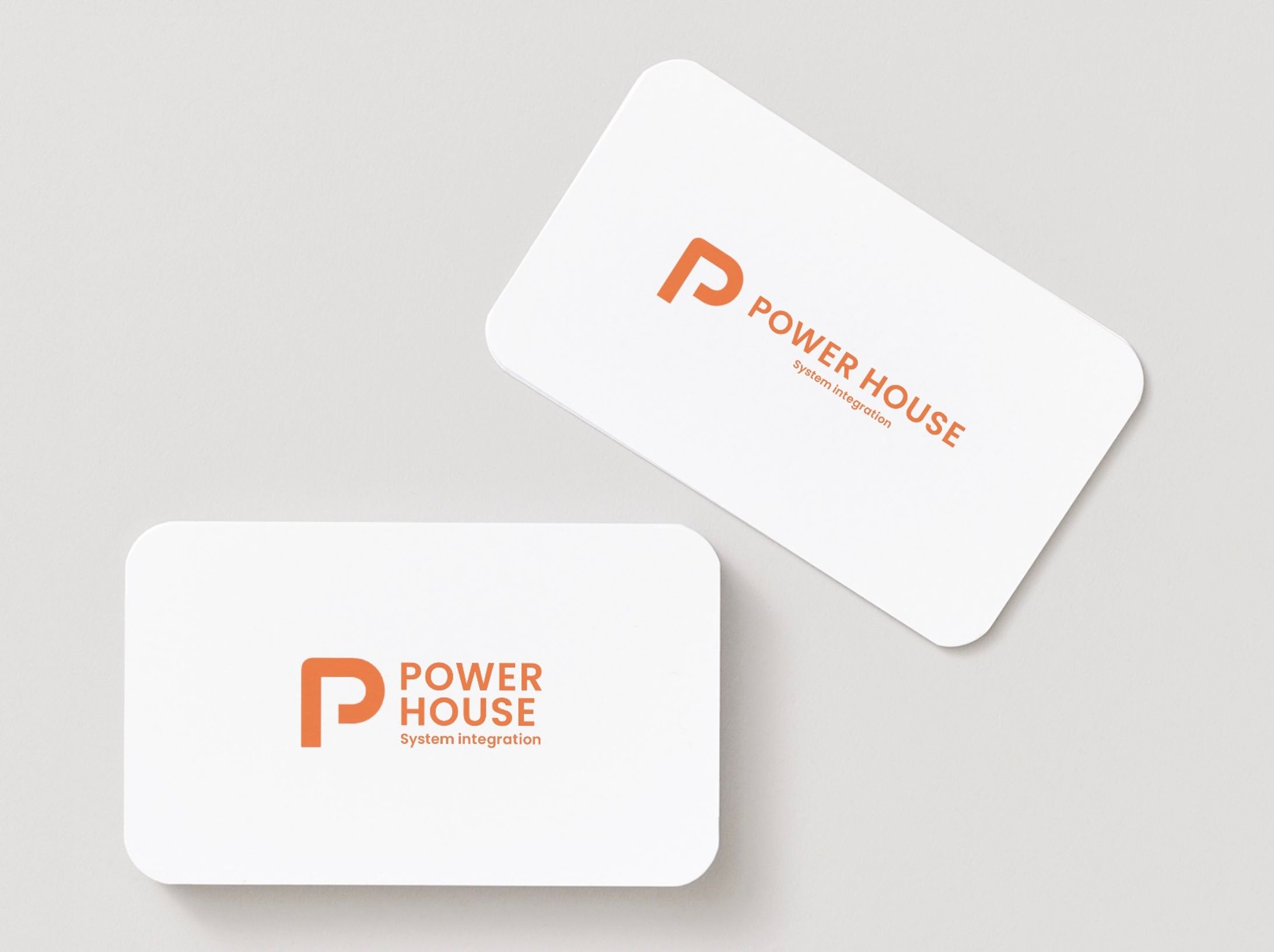 株式会社 パワーハウス様：ロゴ制作-1