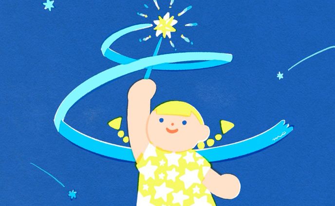 7月の待ち受けカレンダー〈イラストver〉