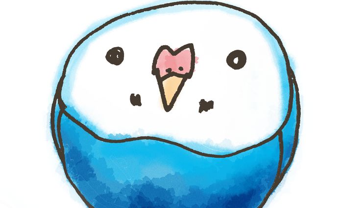 水彩風デジタルイラスト