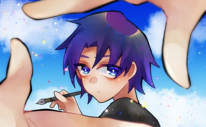 タンザナイトの少年