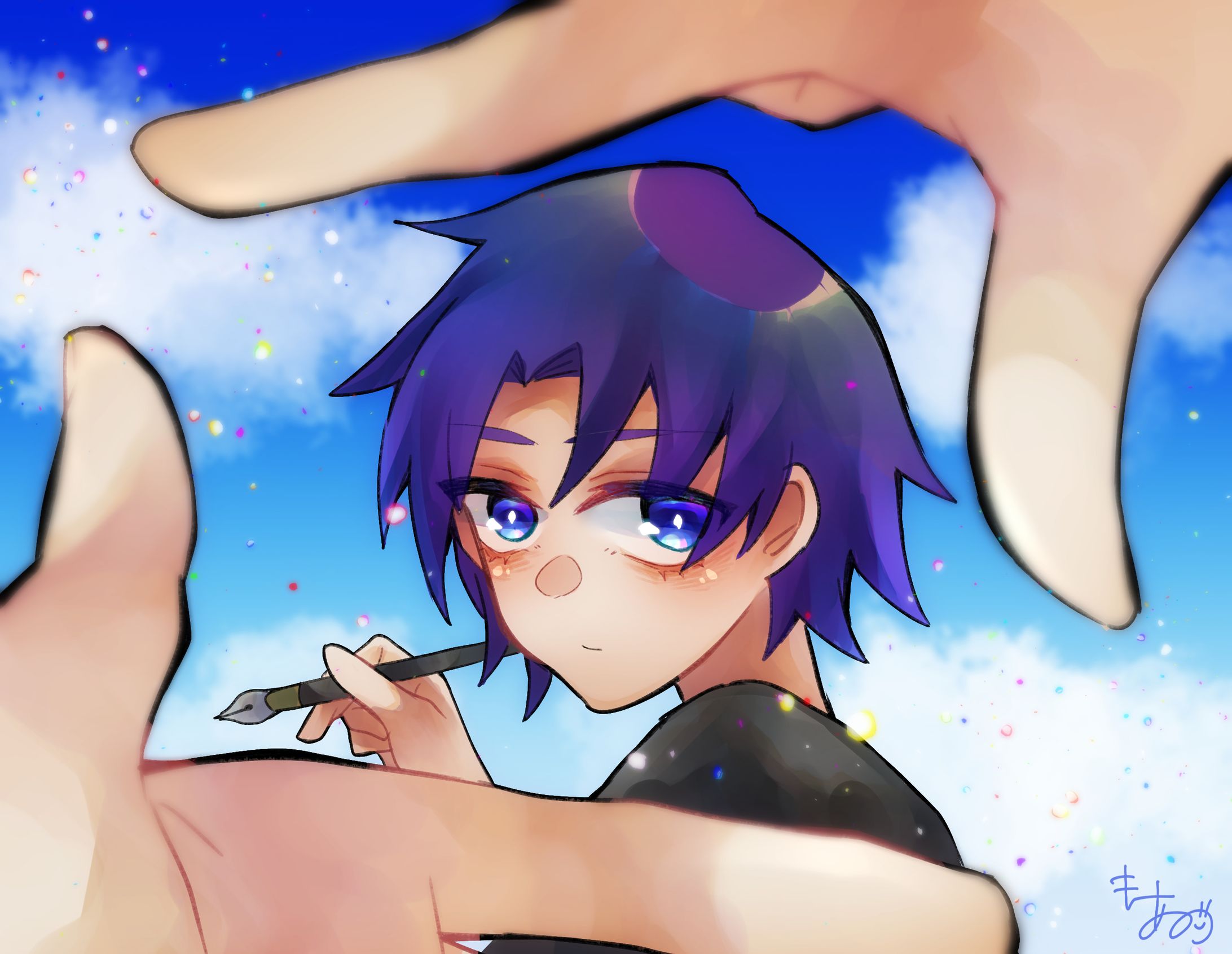 タンザナイトの少年-1