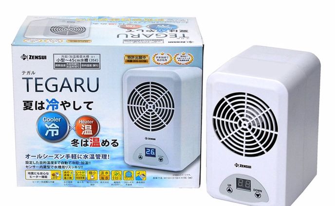 小型水温調節機パッケージデザイン