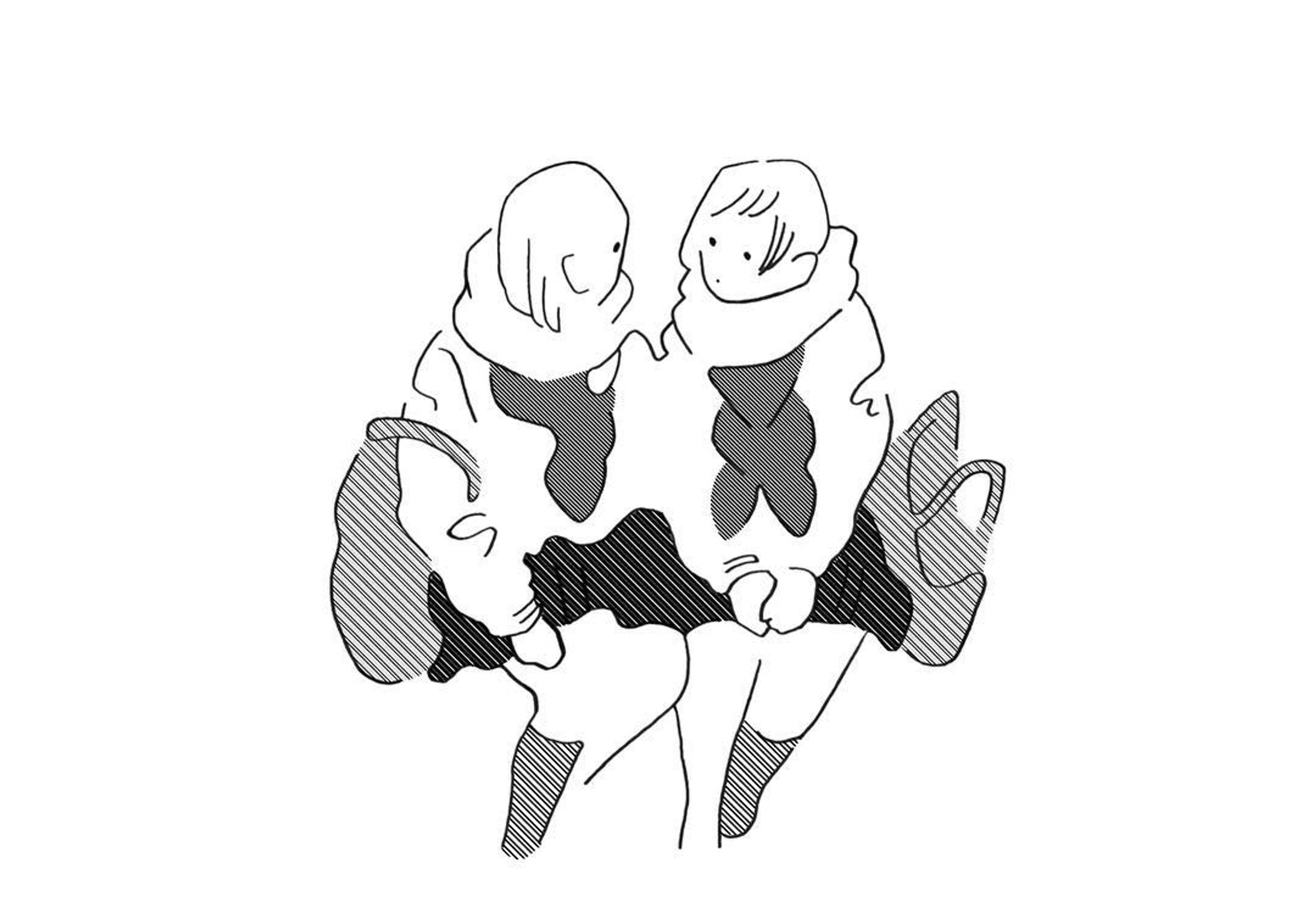 #ilustration #illustration #illustrator #illust #design #mono #monotone #girl #art #artwork #sketch #jk-1