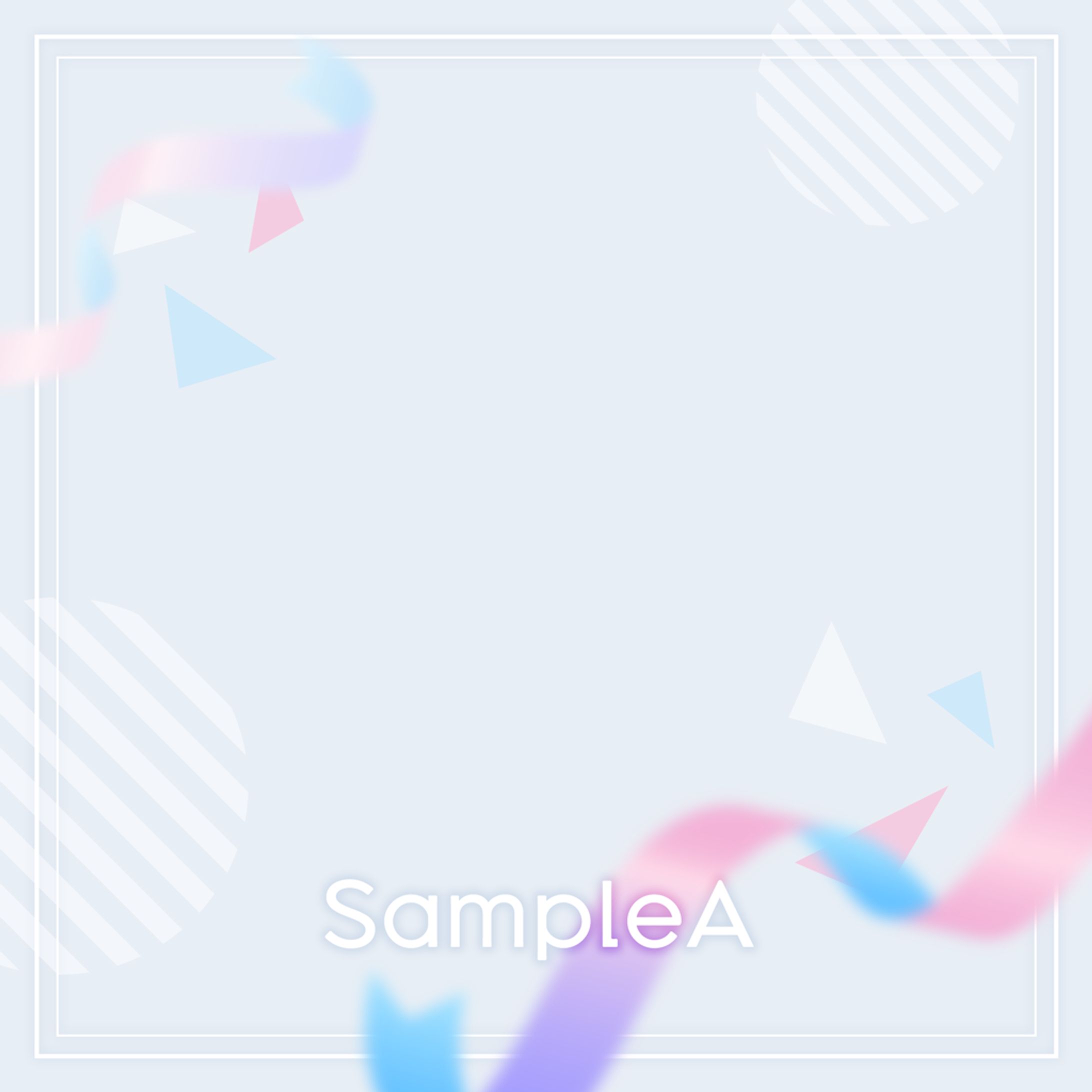 ラフ提案A　可愛い×キレイめ×カッコイイイメージ