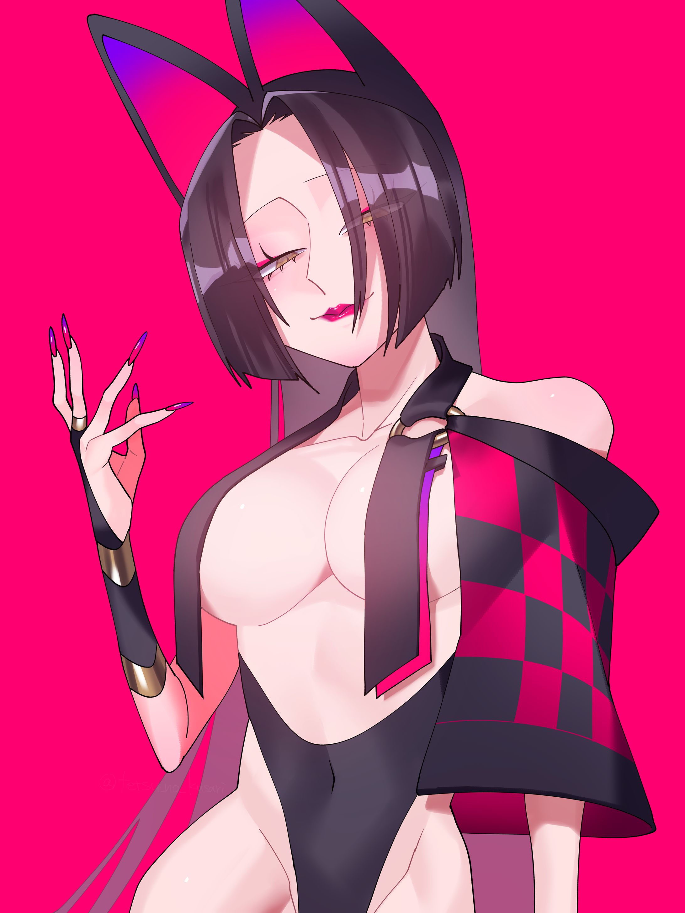 【イラスト】女性キャラクター-1