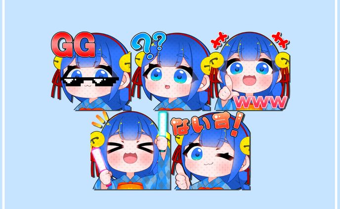 シャブ原様　スタンプ