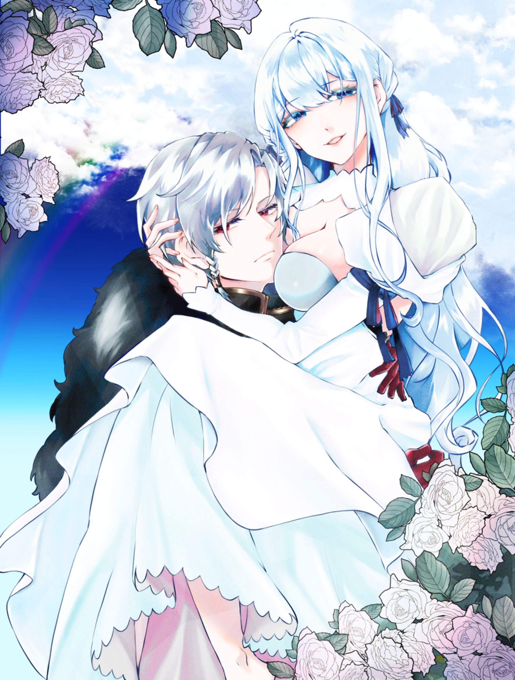 漫画･小説の表紙風イラスト-1