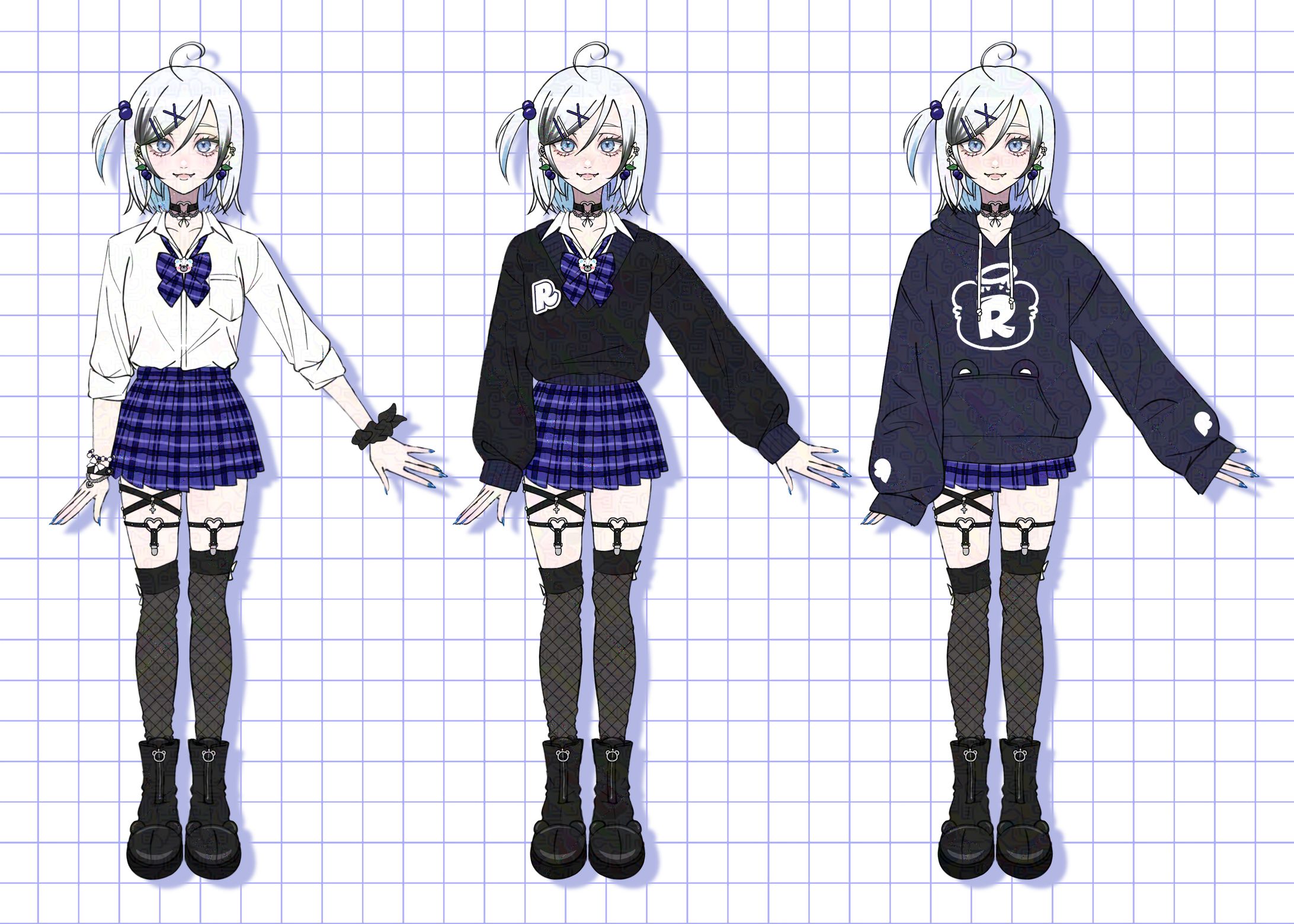 キャラデザ╎しゃおろんちま様-1