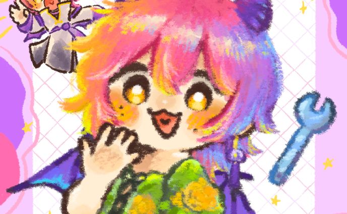 月縹スイ様バストアップイラスト