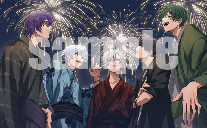 【お仕事】ライブフライヤー用イラスト