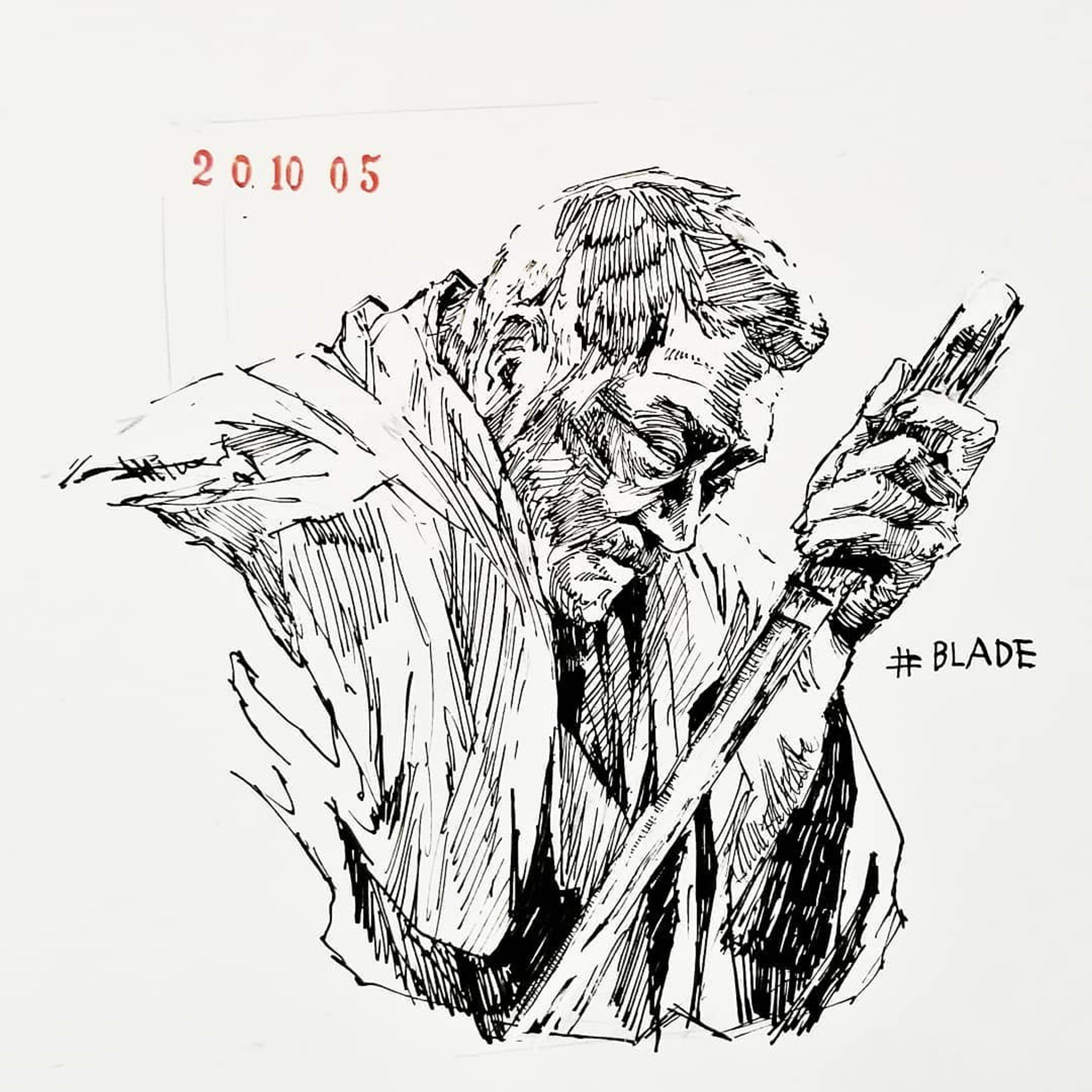 ペン画-1