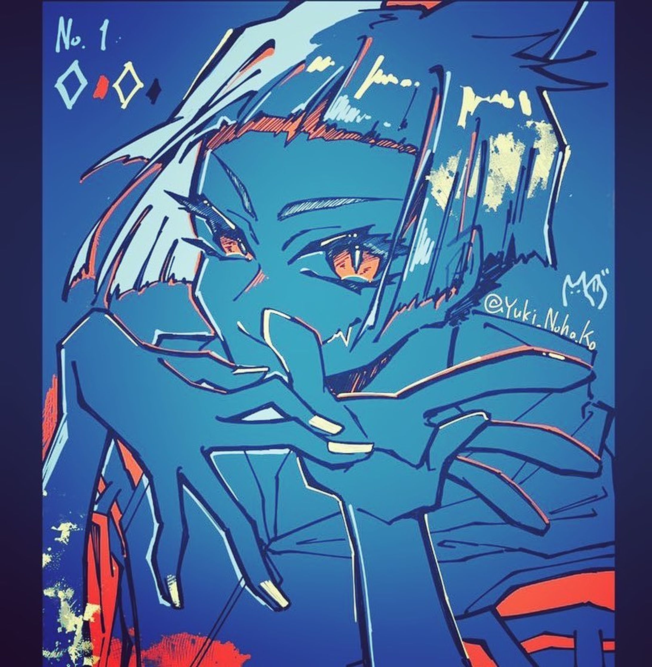 ❄️カラーパレットチャレンジ🎨
・
・
・
 #イラスト #イラストグラム #オリジナル  #illustration #illust #illustragram #art #drawing #創作 #artwork-1